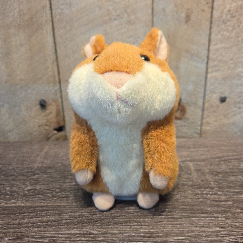 Plush Interactive Toy Talking Hamster Repeats What You Say Electronic Pet Kids